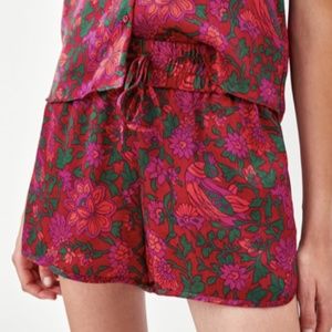 ZARA PINK FLORAL SHORTS Size Small